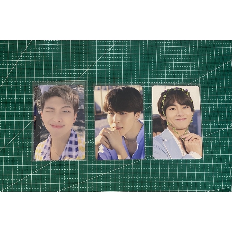DICON BTS Taehyung bunga daun Jimin Namjoon selca
