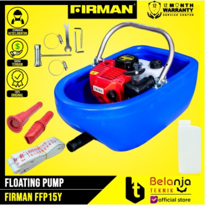 Firman Floating Pump FFP 15 Y Pompa Air Apung Irigasi FFP15 Alkon Arit