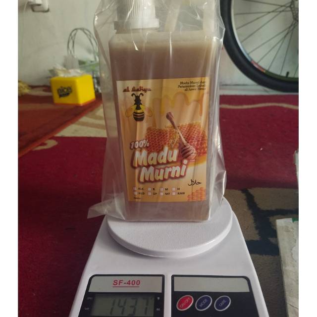 

MADU MURNI 100% Mentah, nektar Randu 1 liter