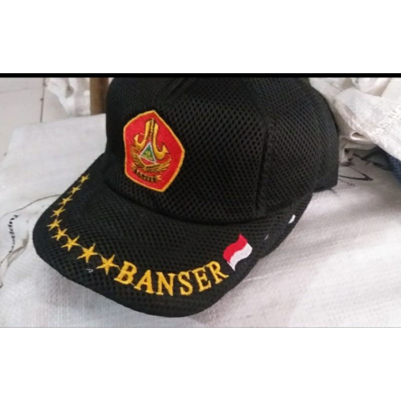 Topi BANSER BINTANG 9 Bisa tambah nama dan lokasi