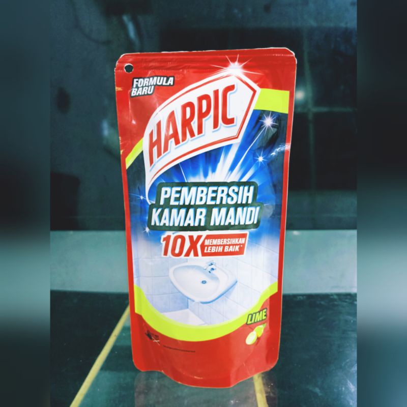 Jual Harpic Pembersih Kamar Mandi Pouch 125ml Shopee Indonesia