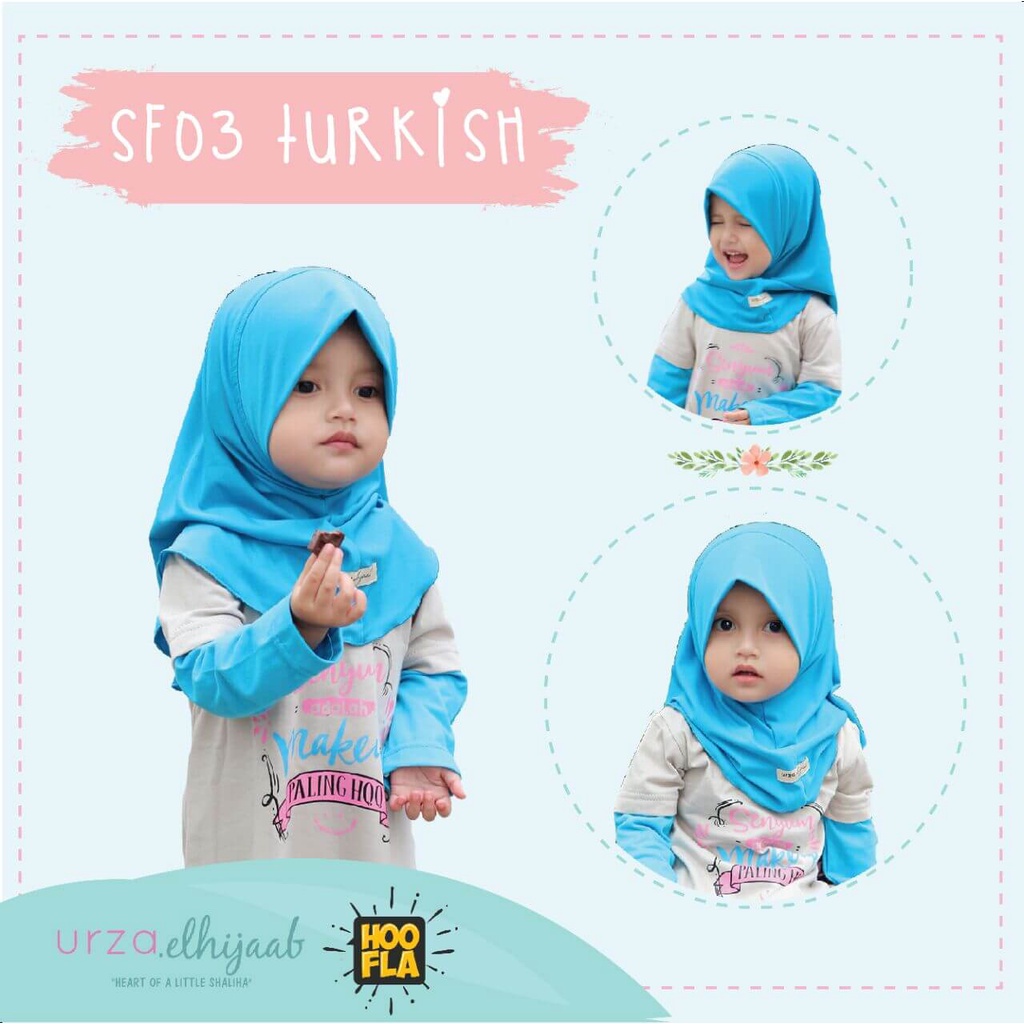 kerudung anak muslim lucu SF 03 hijab safa daily