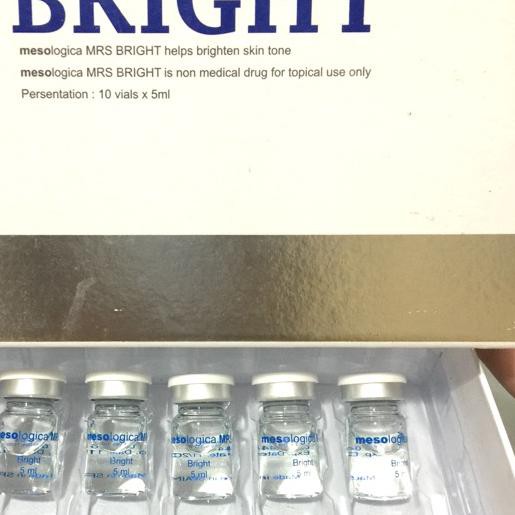 ◙ MRS BRIGHT per vial ECER serum MTS dermaroller dermapen whitening flek glowing melasma ☄