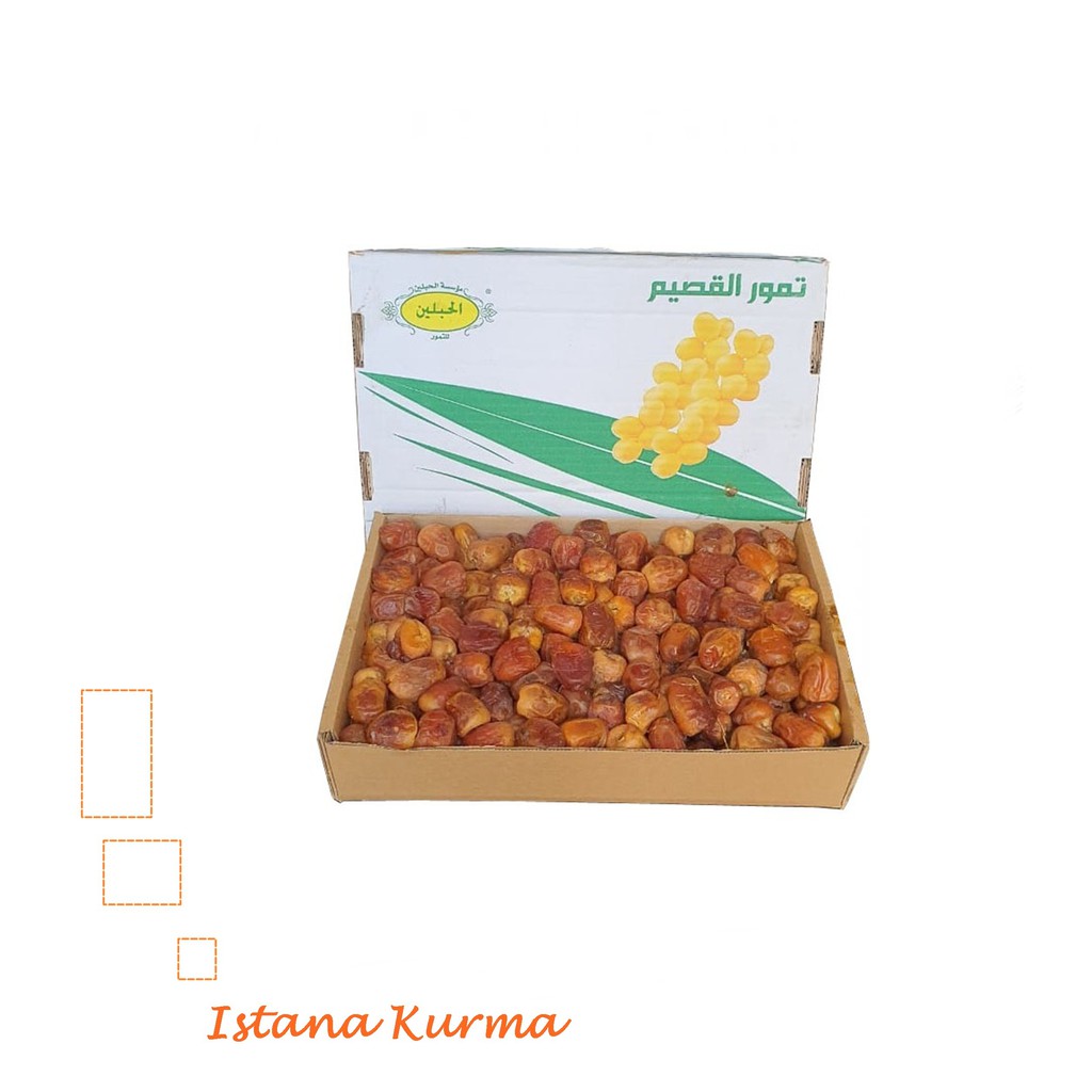 

Kurma Sukari al Qasim Basah 3Kg / Kurma Stamina / Oleh-oleh Haji&Umroh