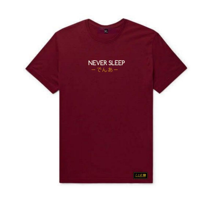 kaos distro pria merah maroon murah