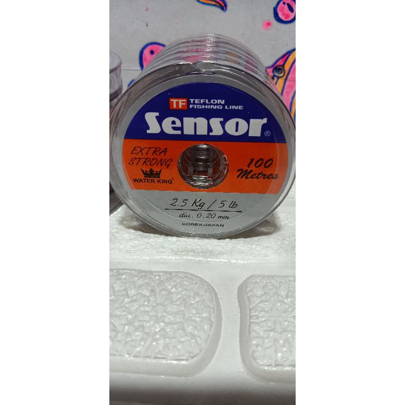 Senar Waterking Sensor Coklat 100 mtr