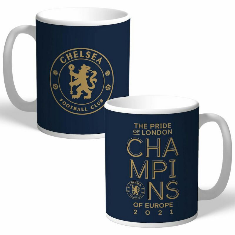 Mug Gelas Cangkir Chelsea Champions of europe