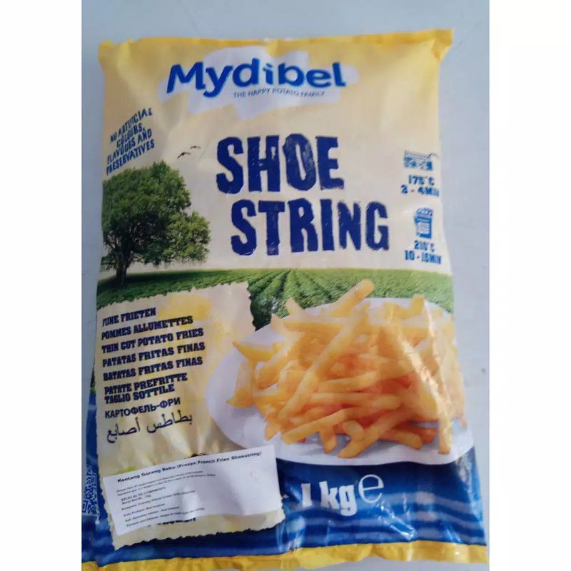 

Kentang MyDibel Shoestring 1000gram