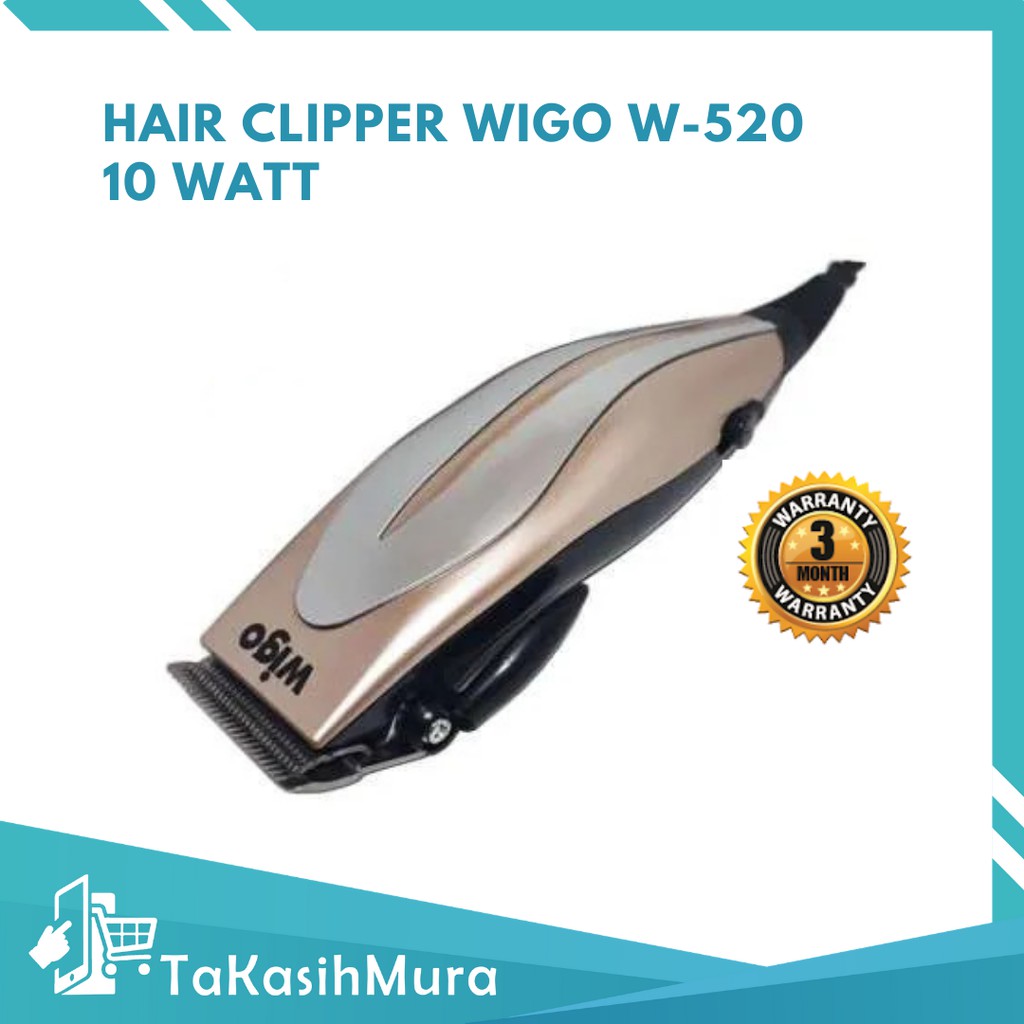 Wigo Hair Clipper W-520 Wigo Alat Cukur Rambut W 520