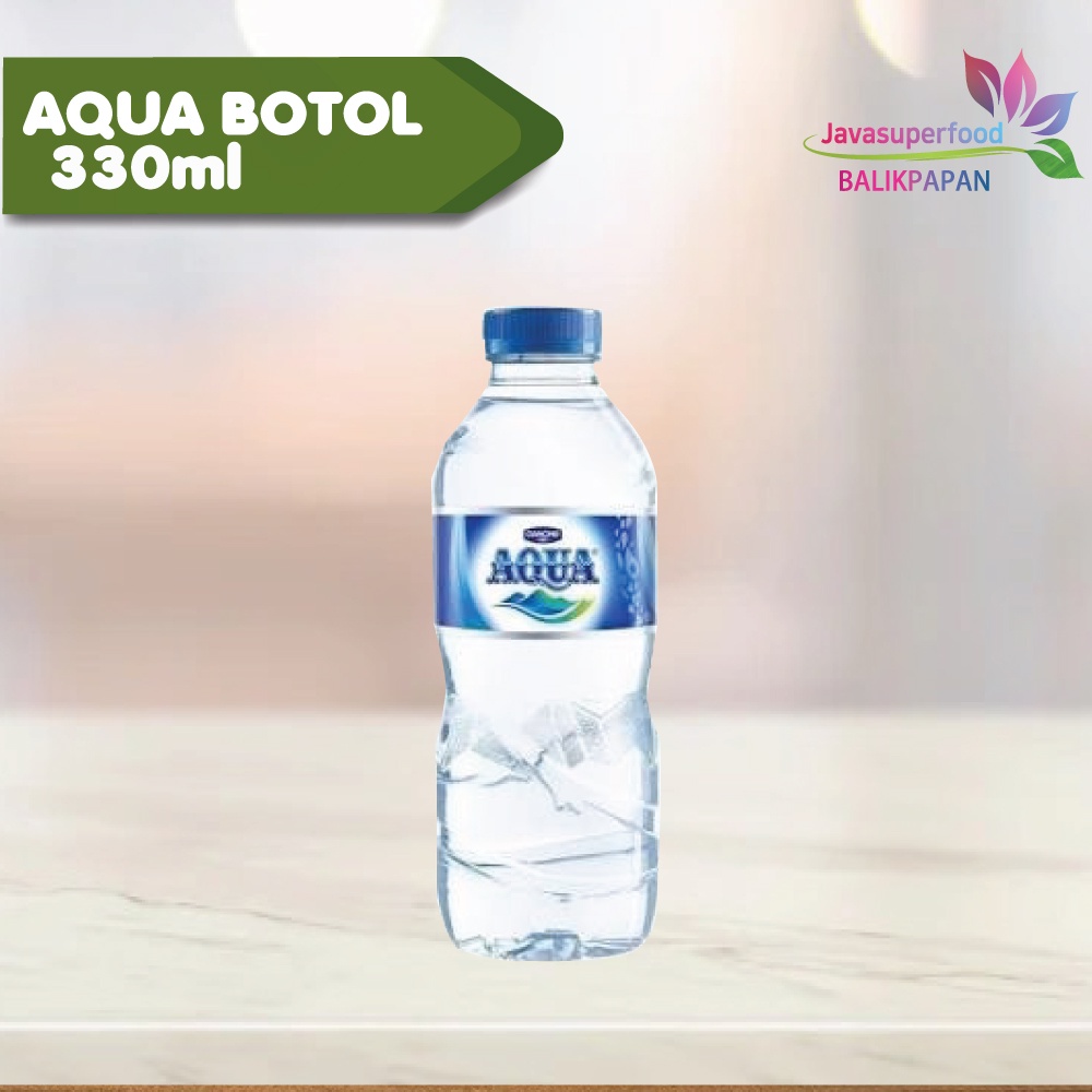 

Air Mineral Aqua Botol 330 ml