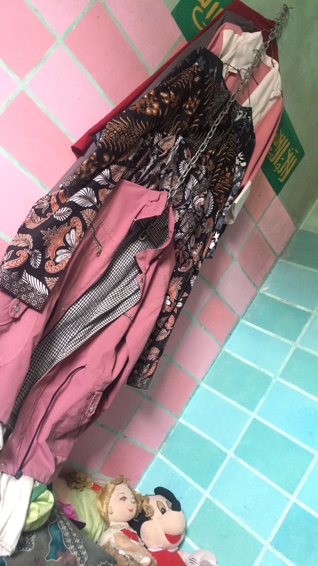 Tey-17 Batik Wanita Asj Sa Hrb026 Kenongo Kemeja Tosca Pendek