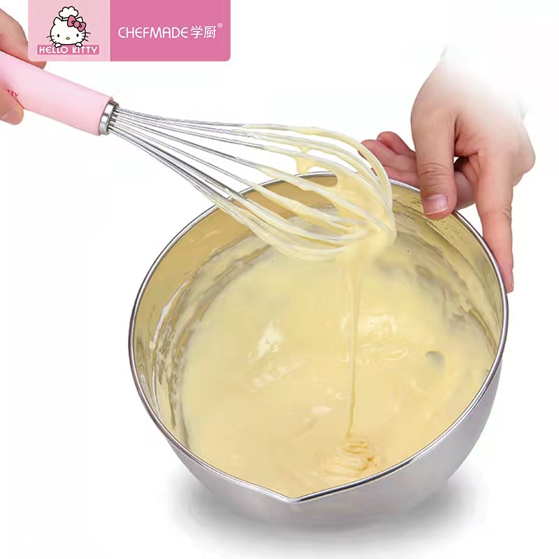 Hello Kitty Chefmade KT7007 Whisk Whisker Pengocok Kocokan Telur Pink