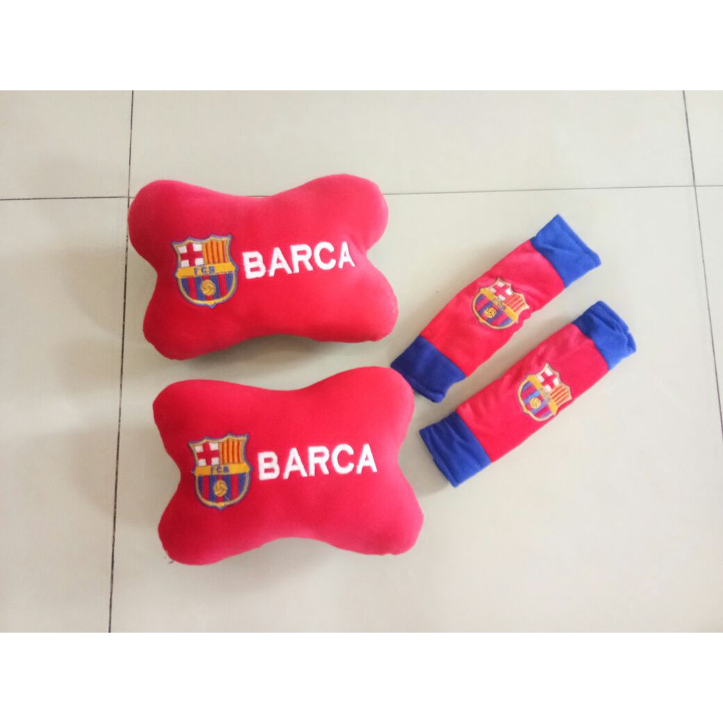 Bantal Mobil 2 in 1 Exclusive Club Barcelona