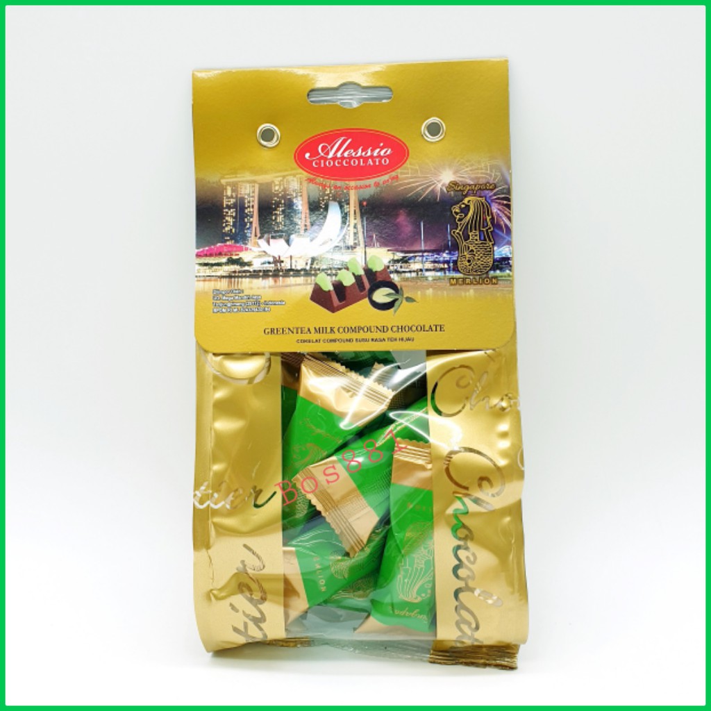 

Alessio Coklat Compound Susu Rasa Green Tea 150g