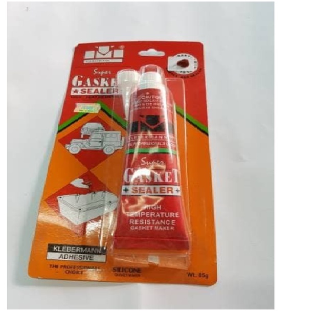 

KLEBERMANN SUPER GASKET SEALER LEM MERAH ANTI BOCOR 85 GRAM ANTI PANAS