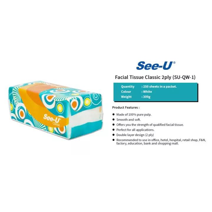 TISU/TISSUE SMART 2 PLY IMPERIUM KEMASAN 250 SHEET MURAH DAN TEBAL