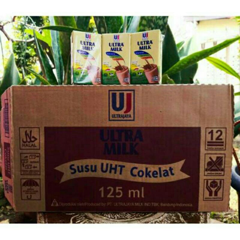 

Susu Ultra Milk choklat 125ml