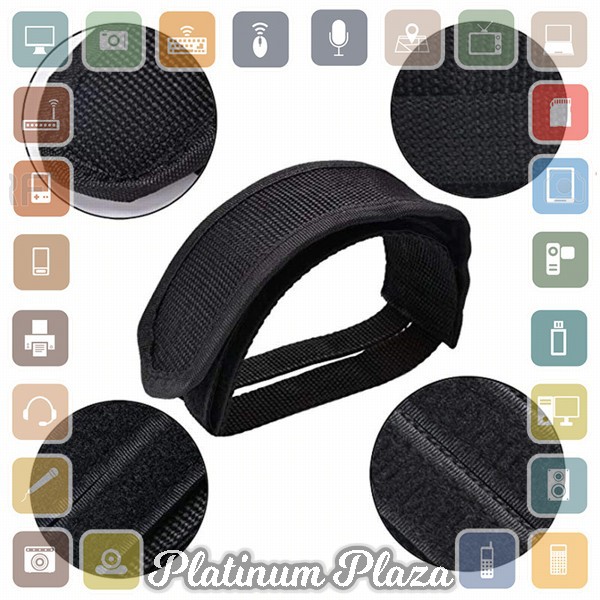 PROMEND Tali Pedal Sepeda Bicycle Pedal Toe Clip Foot Strap Cover - YQ097 - Black`3QNLL3-