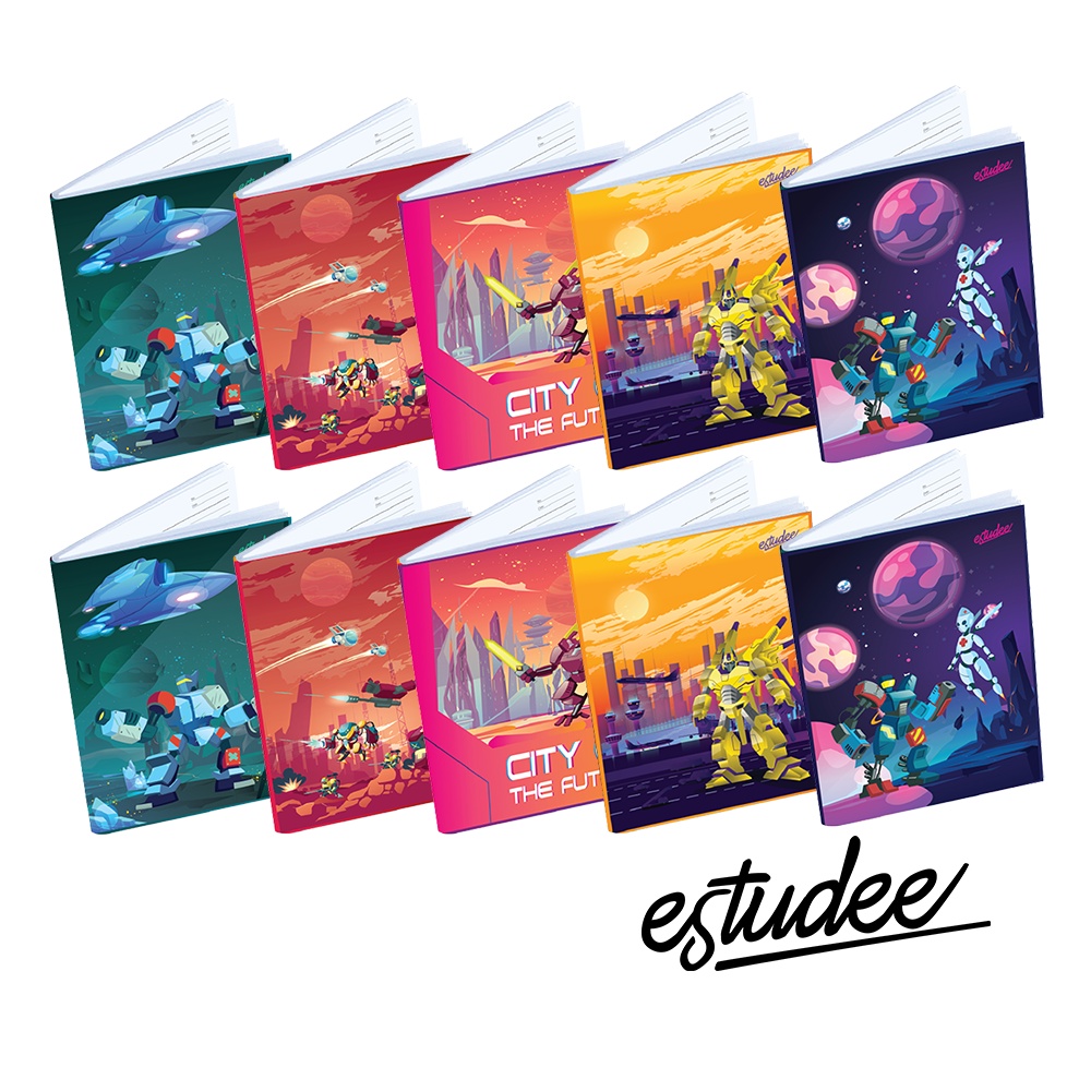 

Buku Tulis Estudee F Kwarto 58 Robot Isi 10