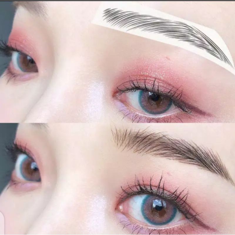 stiker tato alis waterproff