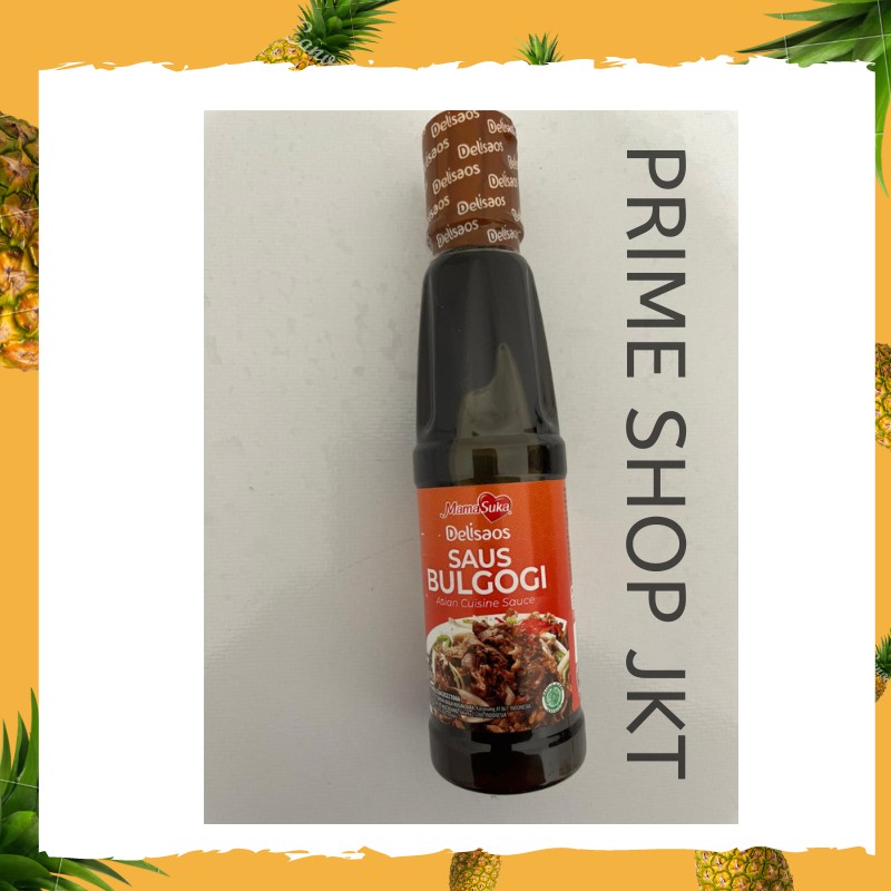 

Mama Suka Delisaos Saus Bulgogi 130ml Halal Halal Bulgogi Sauce