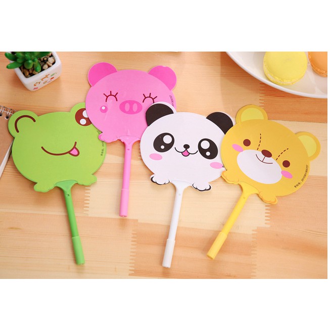 

Kipas Pena [ DAPAT 2 PCS ] Dengan Motif Lucu Buah Cute Girl Animal Touch Me 2Pcs