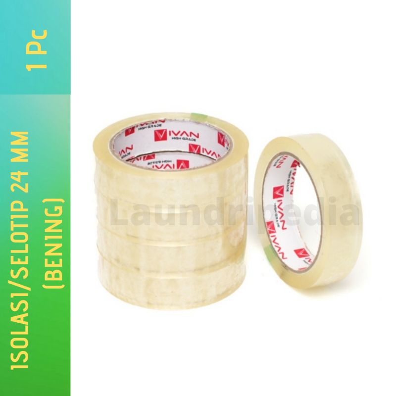 

Isolasi/Selotip Bening 24 mm (1 Inch)