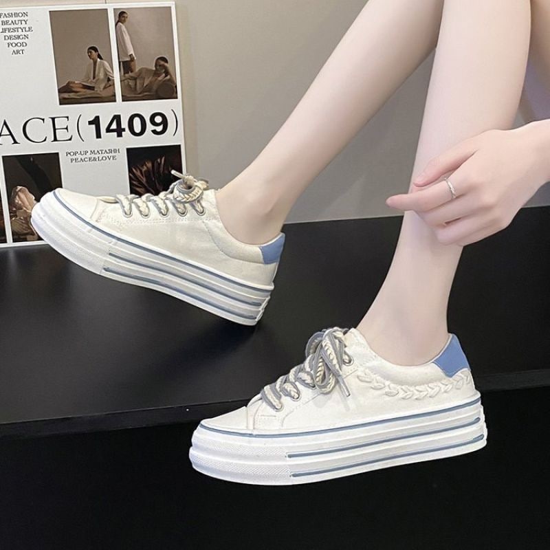 21394 Sepatu Wanita  Fashion Sneakers Sport Olahraga Murah Import