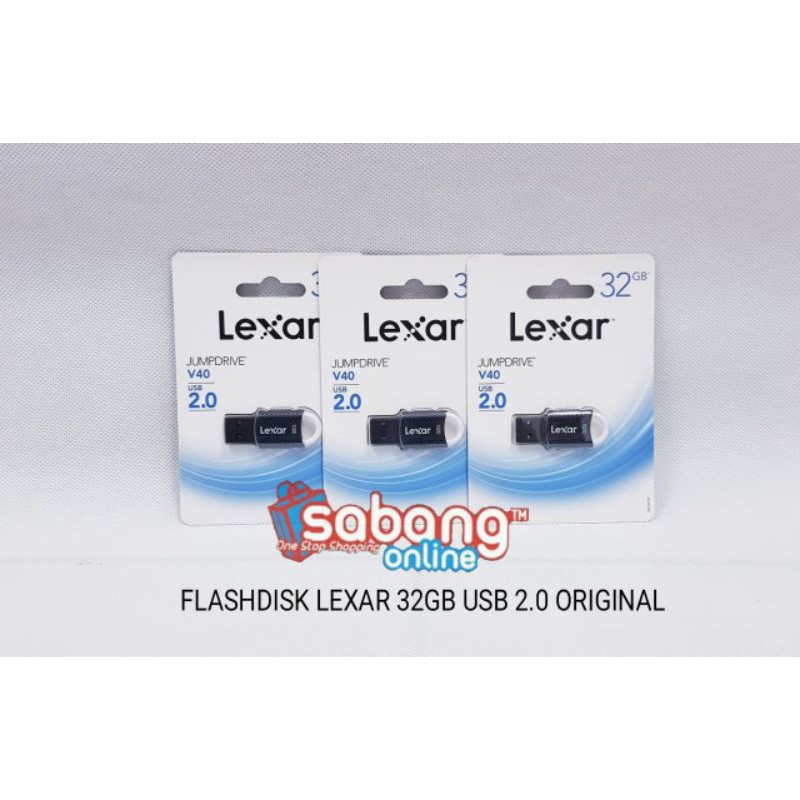 Flashdisk LEXAR 32GB Usb 2.0 / LEXAR 32GB Usb 2.0