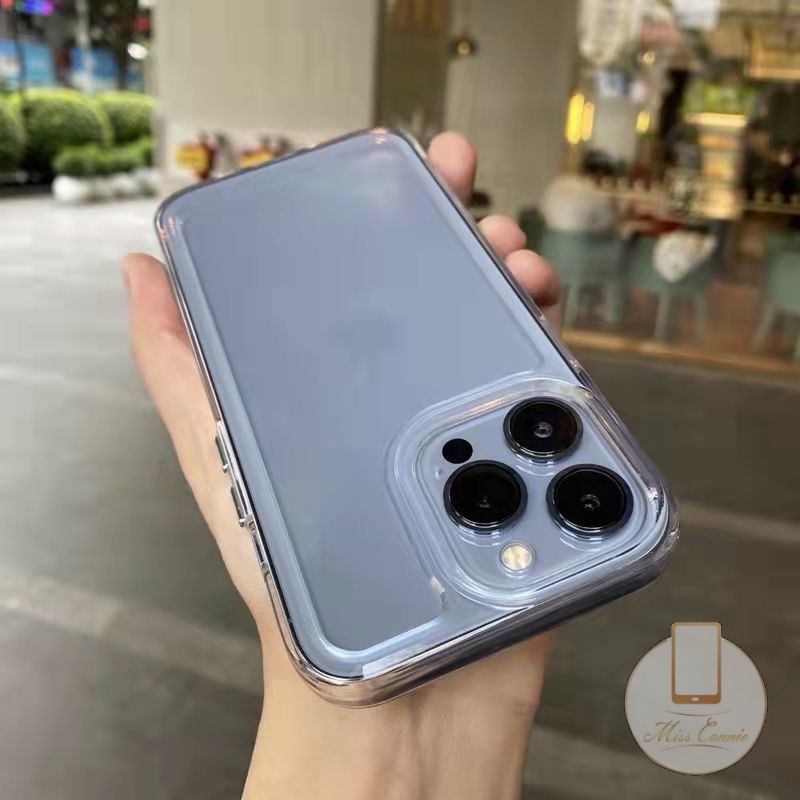 IPHONE Casing Ponsel Ruang Mewah Kompatibel Untuk Iphone11 13 12 14 Pro Max 7Plus 8Plus 7 8 14 XR X SE 2020 XS Max 14 Pro Max Clear Shockproof Soft TPU Back Cover