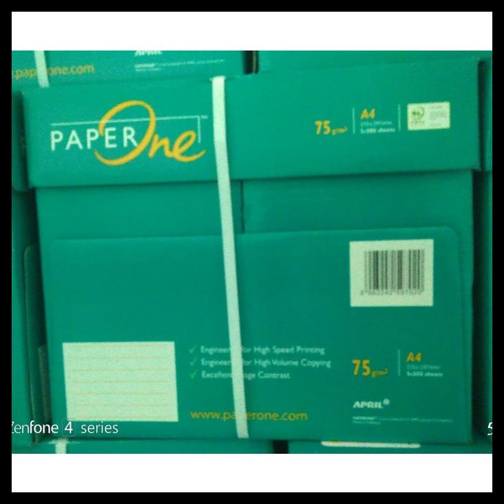 

TERBARU KERTAS HVS A4 75GR PAPER ONE TERBARU