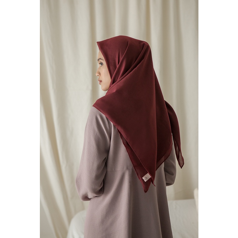 Hijab Voal Agra by Aska Label - Hijab kerudung segi empat voal premium