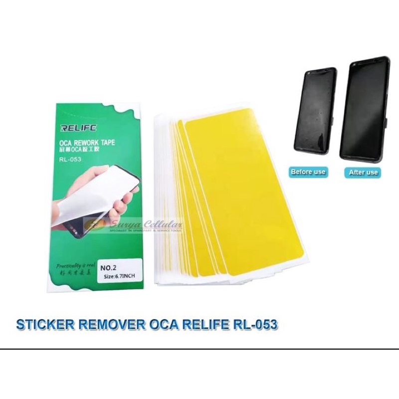 STICKER REMOVER OCA RELIFE RK-053