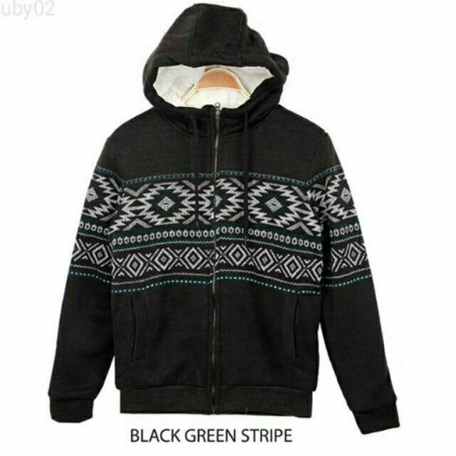 UNION BAY BRANDS » MENS HOODIE JACKETS FULL ZIPPER w INNER WOOL APLIQUE