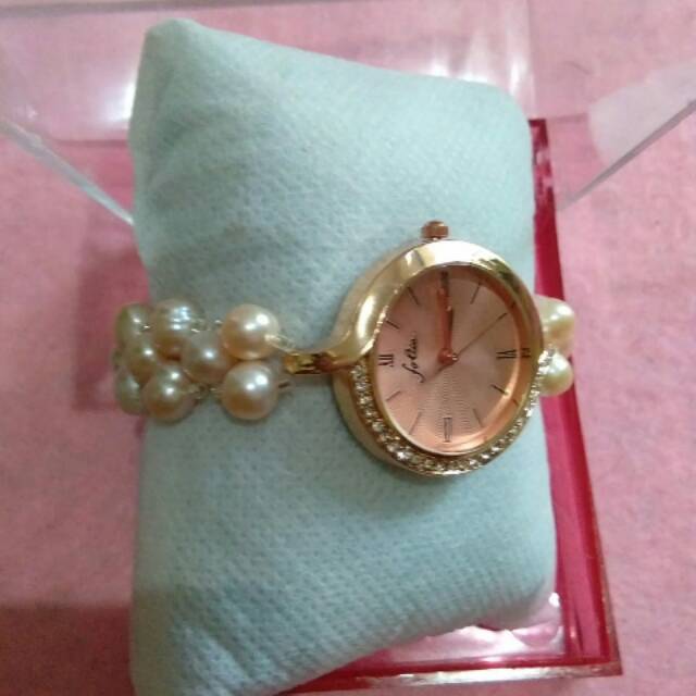 Jam tangan mutiara asli lombok