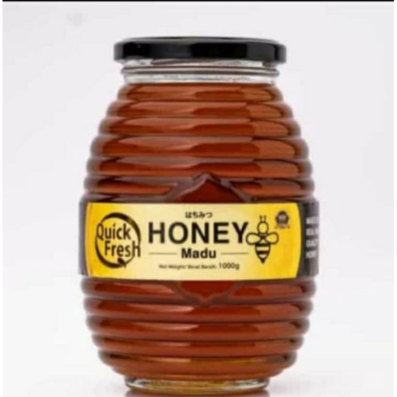 

madu quick honey 1 kg kemasan kaca