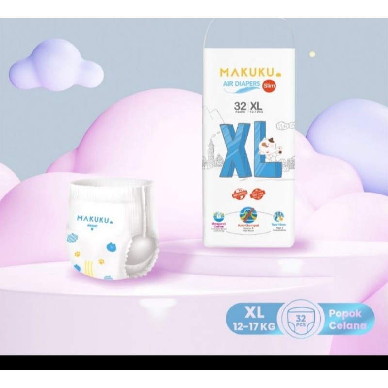Maluku air diapers XL 32