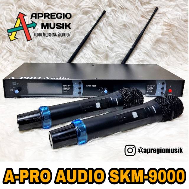 Mic wireless SKM 9000 SKM9000 SKM-9000 BY A-PRO AUDIO ORIGINAL