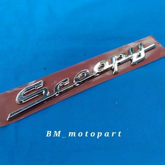 Emblem List Emblem Lambang 3D Honda Scoopy Fi 2013-2016