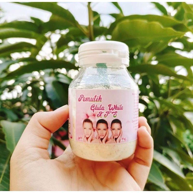 KFS SKIN WHITE PEMUTIH, COLAGEN BADAN DAN SUNTIK INJEKSI