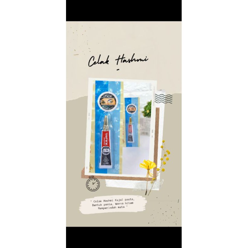 Celak Hashmi / Celak Kajal pasta