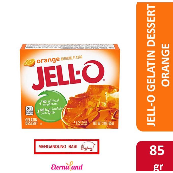 

[COD] JELLO Gelatin Dessert - puding dan agar agar NON HALAL [COD]