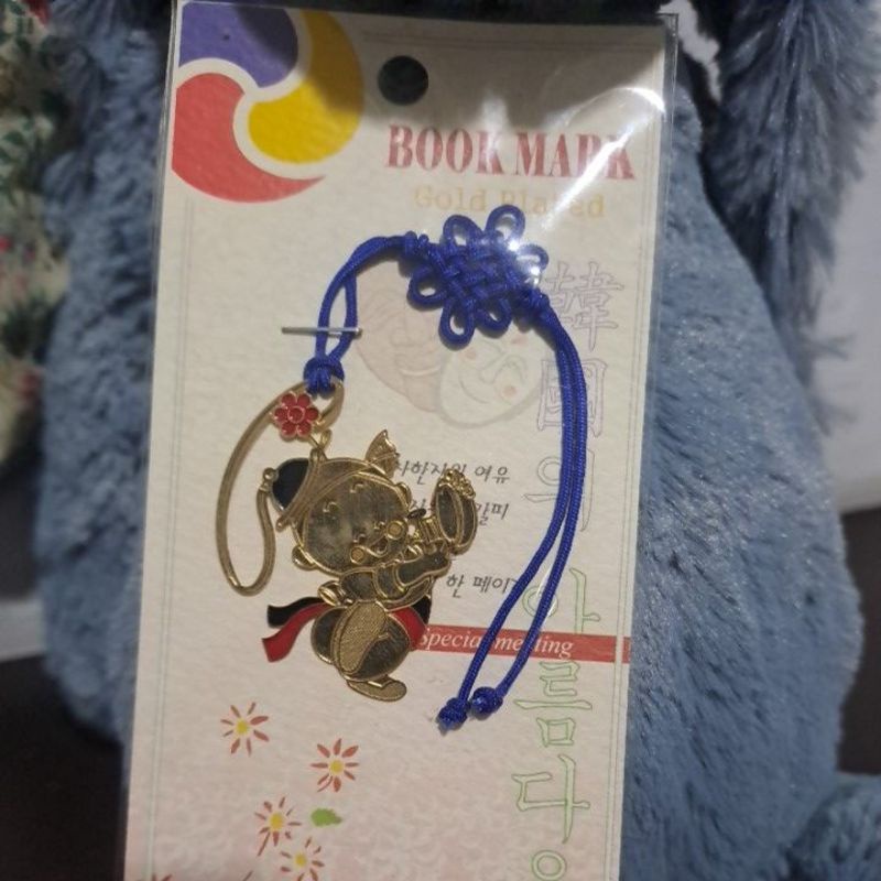

Pembatas Buku Lucu Emas Stainless Steel | Gold Plated Book Mark Asli Korea | OleholehdariKorea