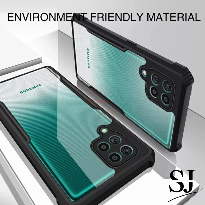 Case Samsung Galaxy M32 Shockproof Premium Casing - transparent, a12 m12