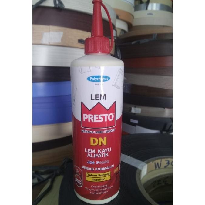 

Lem Presto Dn 600Gr / Lem Kayu / Lem Aliphatic