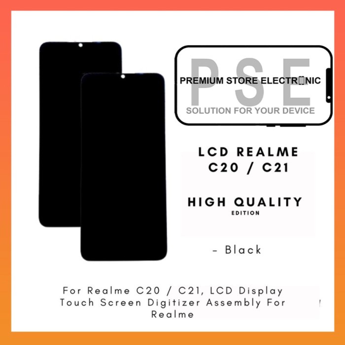 LCD Realme C20 / C21/ C11 2021 ORIGINAL Fullset Touchscreen Garansi