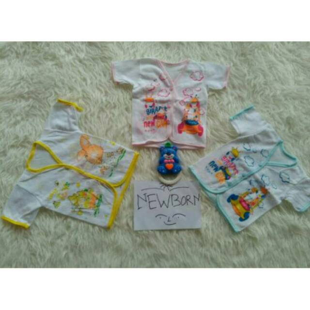 Baju Bayi (Newborn) Lengan Pendek