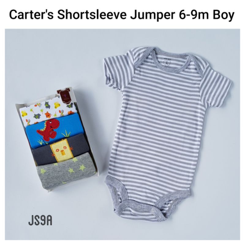 Baju Bayi - Jumper Lengan Pendek 6-9 Bulan Boy (JS9)