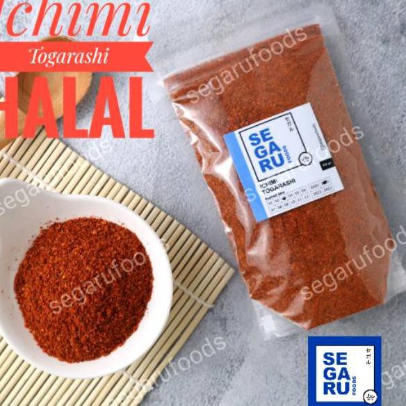 

☼FZ63818❇ Ichimi Togarashi | Cabe Bubuk Halus Jepang Halal 50 Gr ❋