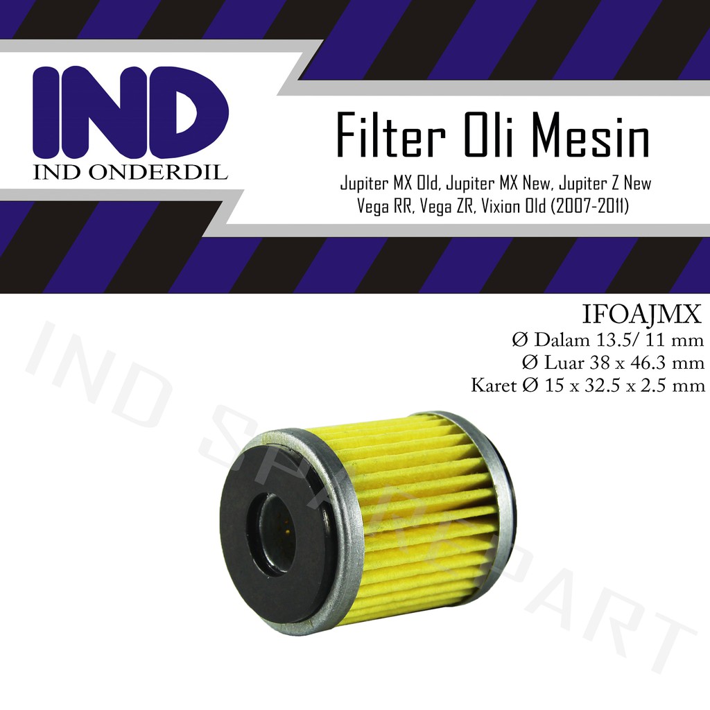 Filter-Saringan Oli Mesin Atas Jupiter 135 MX-Old-New/Vega ZR/Vega RR